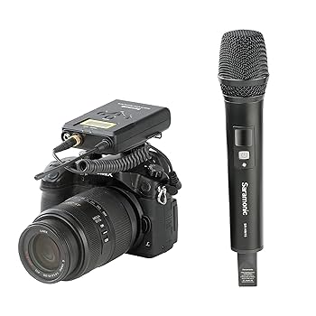 Amazon.com: Saramonic Uwmic15 Sr-HM15 Uhf Wireless Handheld